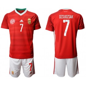 Camisetas Hungría DZSUDZSAK 7 Niños Primera Equipacion 2020